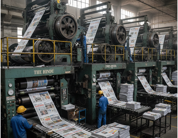 Print media in India is not dying